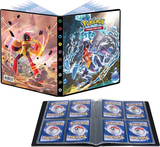 Pokémon Scarlet & Violet Paradox Rift 4-Pocket Verzamelmap - Pokémon Kaarten