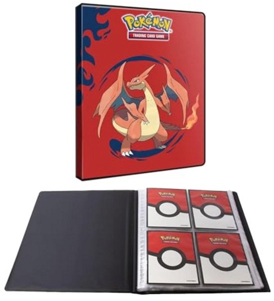 Ultra Pro Pokémon Mega Charizard X & Y 4-Pocket Portfolio kaartenmap.