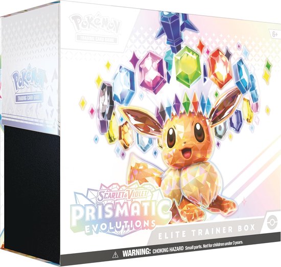 Pokémon Kaarten - Prismatic Evolution - Elite Trainer Box - Scarlet en Violet - Pokemon ETB - TCG - Booster Box - Booster Bundle - Booster Pack - Pokemon Speelgoed - Scarlet and Violet - Prismatic Evolutions
