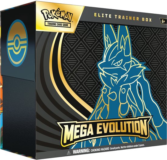 Pokémon TCG: Mega Evolution - Elite Trainer Box - Mega Lucario of Mega Gardevoir