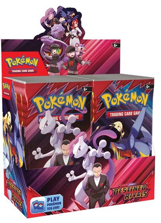 Pokémon Scarlet & Violet: Destined Rivals - Booster Box - 36 Booster Packs - Engels