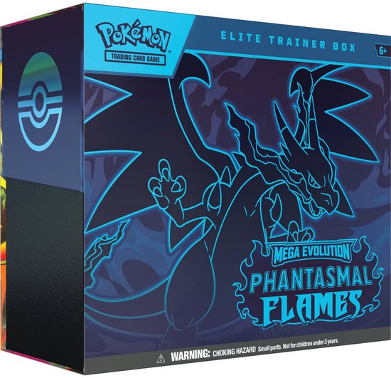 Pokémon TCG Mega Evolution ETB Phantasmal Flames Elite Trainer Box