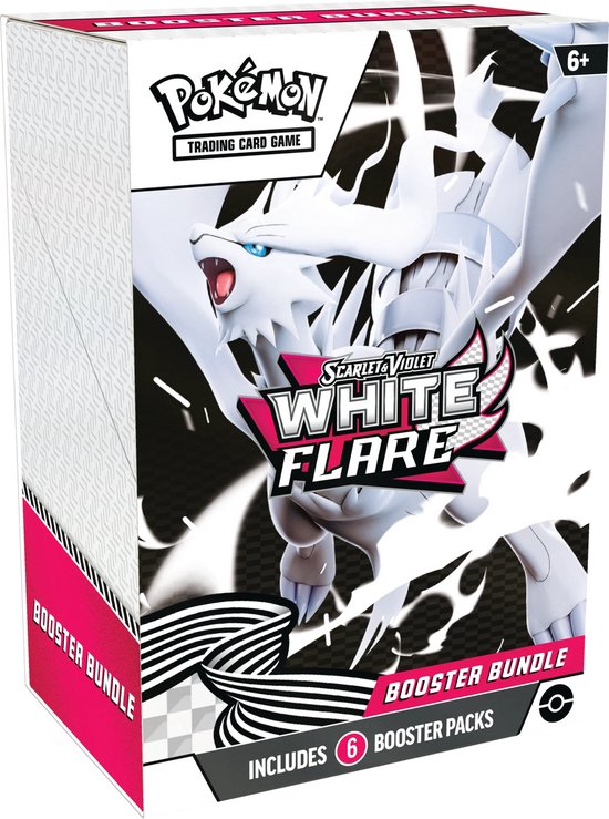 Pokémon TCG: Scarlet & Violet - White Flare - Booster Bundle - 6 Booster Packs - Engels