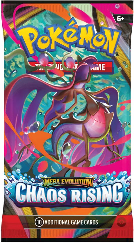 Pokémon Mega Evolution Chaos Rising Booster