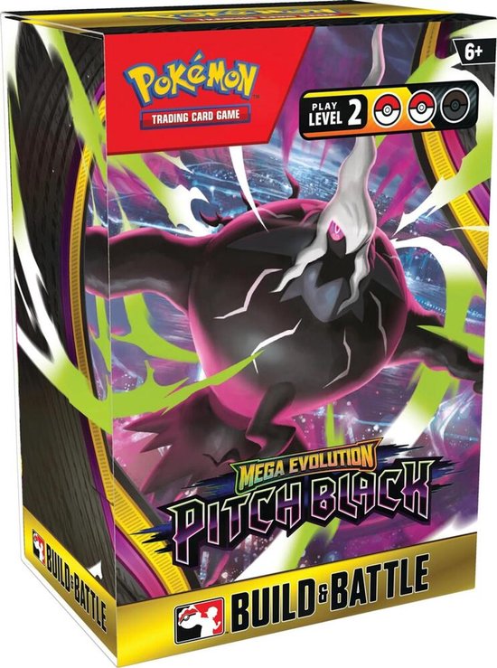 Pokémon Mega Evolution - Pitch Black Build and Battle Box