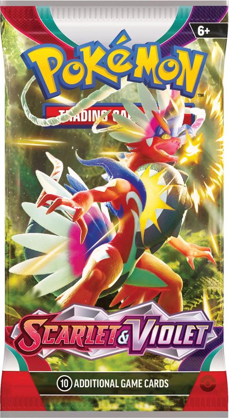 Pokémon Scarlet & Violet Booster - TCG kaarten - 1 pakje 10 kaarten