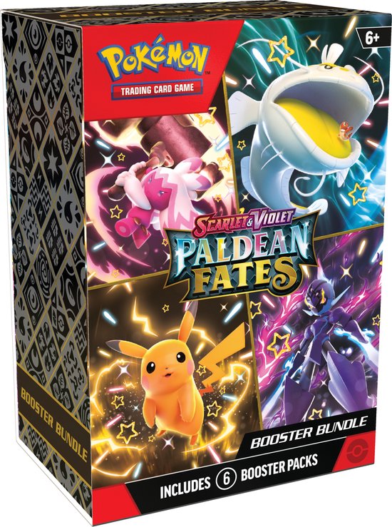 Pokémon Scarlet & Violet Paldean Fates Booster Bundel - Pokémon Kaarten - Trading Cards