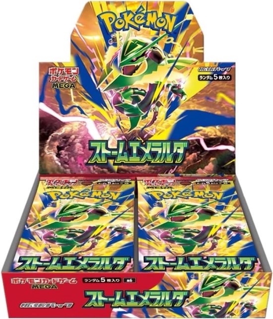 Pokémon TCG - Storm Emeralda M6 Booster Box (Japans)