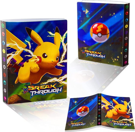 GoodsLogic Verzamelmap Pikachu 2021 - Pokémon Kaarten Map Voor 240 Kaarten - Box